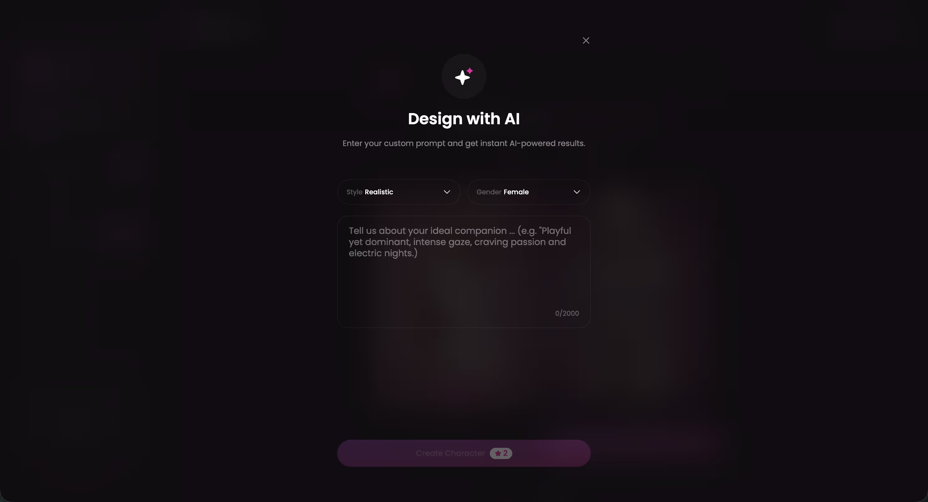 GoLove.ai character explore page at mobile portrait width showing diverse realistic companion options as the article's closing visual
